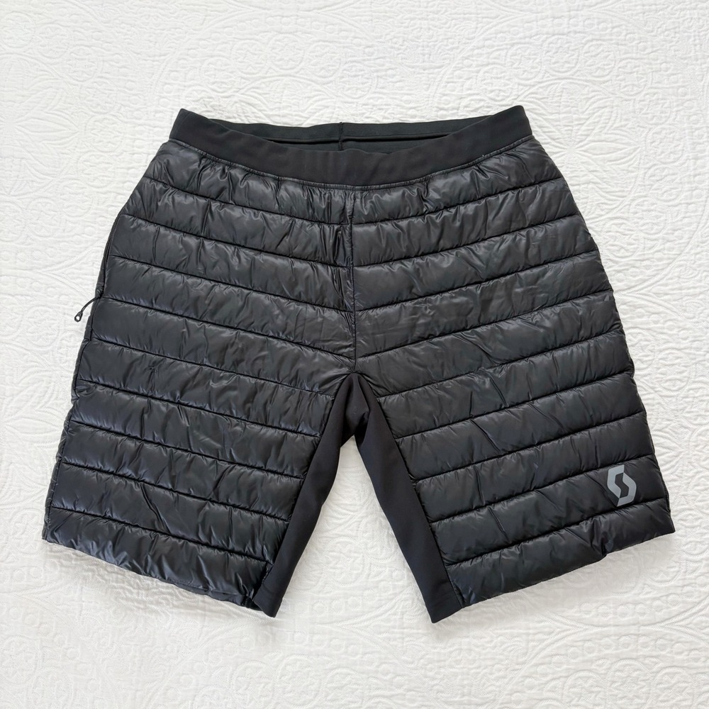 Scott Men's Insuloft Tech Puffer Shorts, Black‎ XL